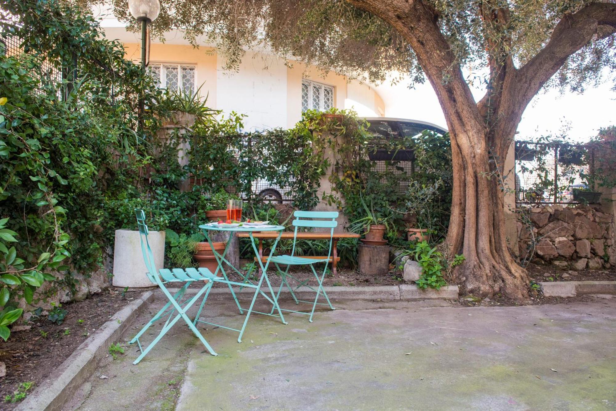 In The Center Of Apartment