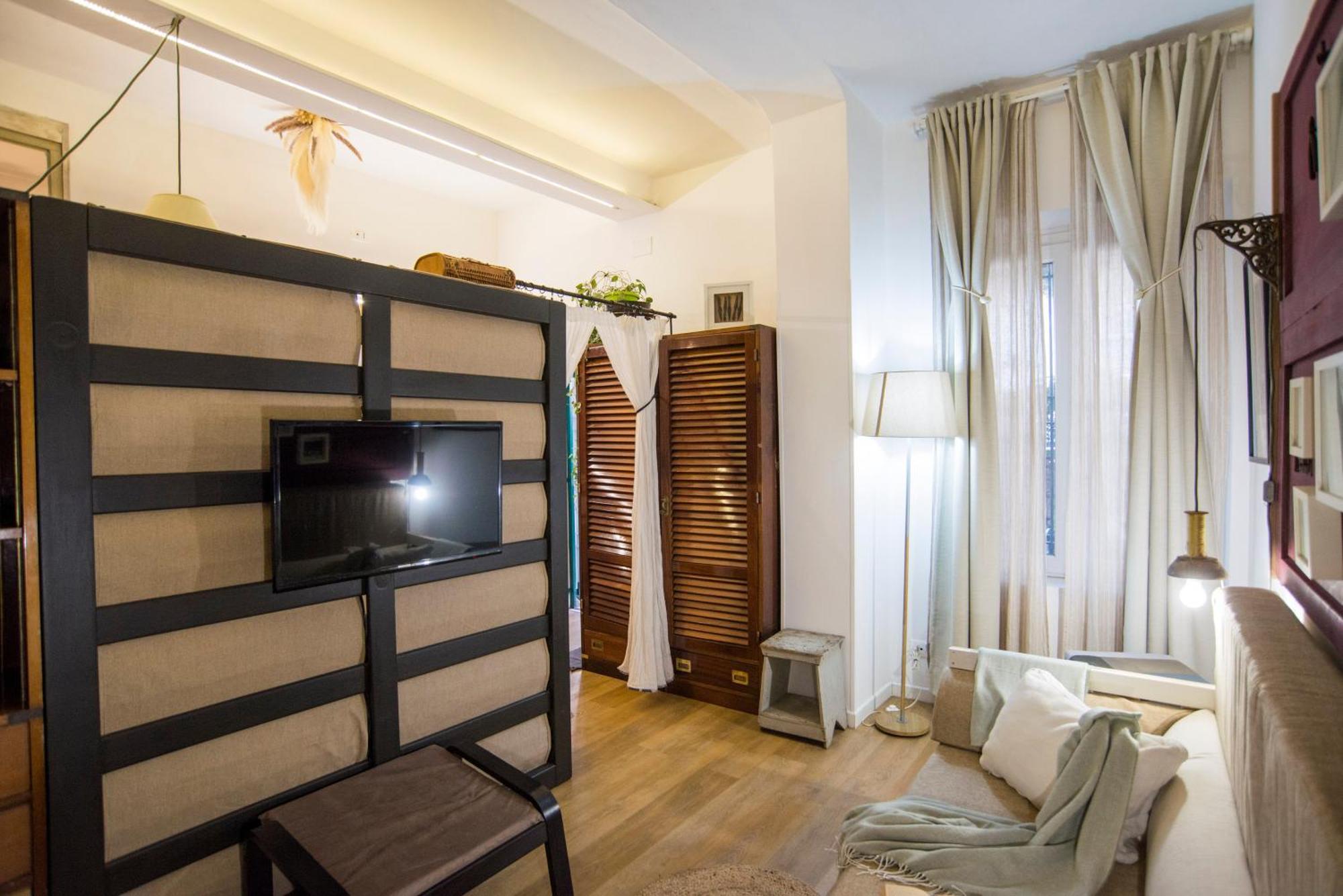 In The Center Of Apartment *
